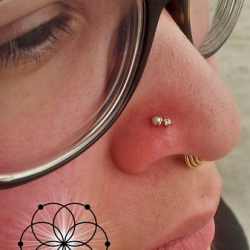 Double nostril piercings • <a style="font-size:0.8em;" href="http://www.flickr.com/photos/122258963@N04/13611587254/" target="_blank">View on Flickr</a>